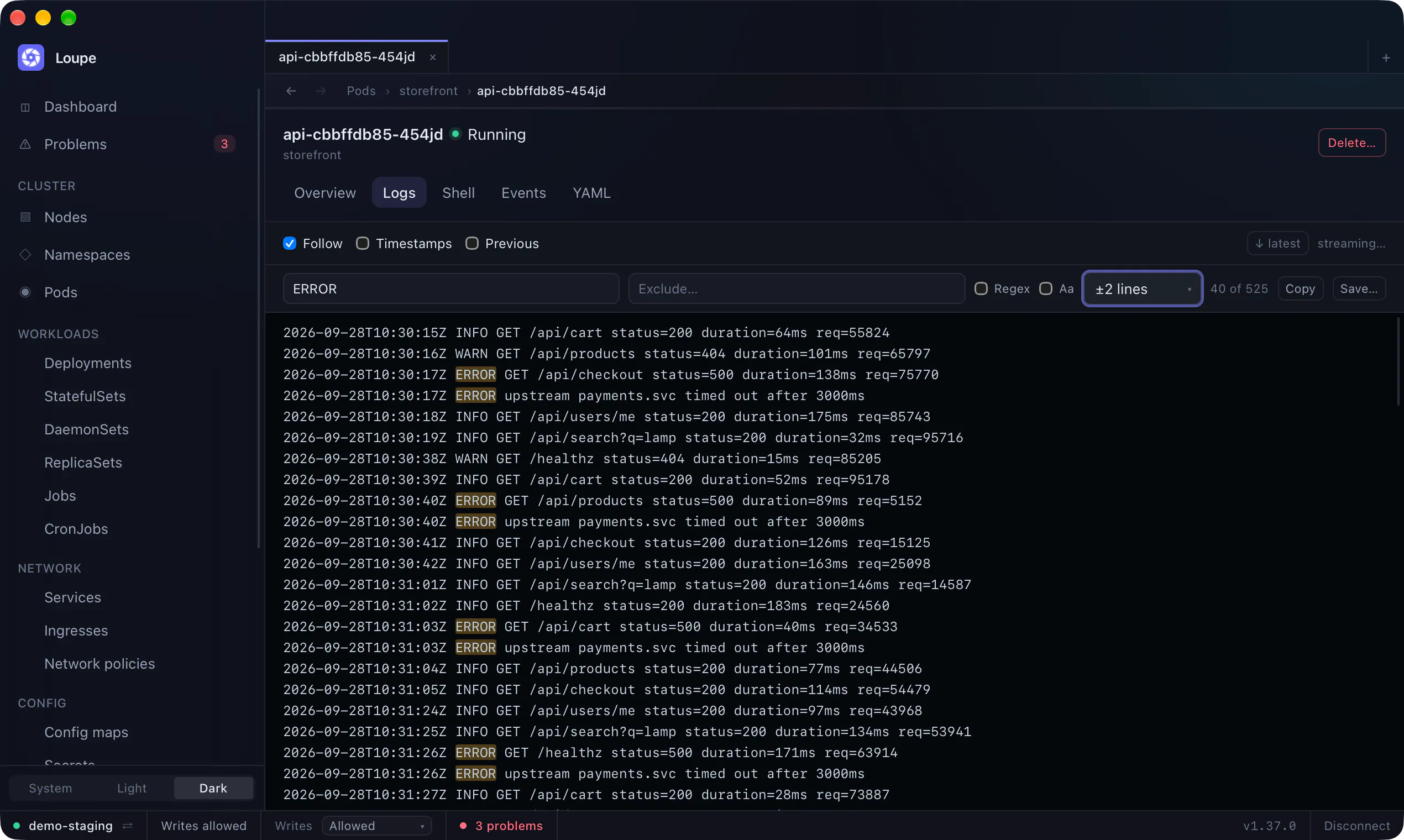 Loupe for Kubernetes gallery image