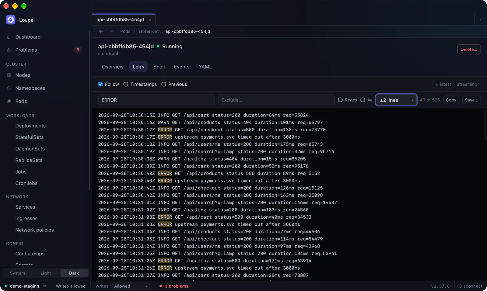 Loupe for Kubernetes screenshot 5