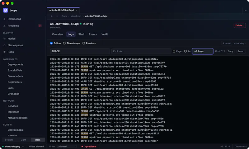 Loupe for Kubernetes screenshot 5
