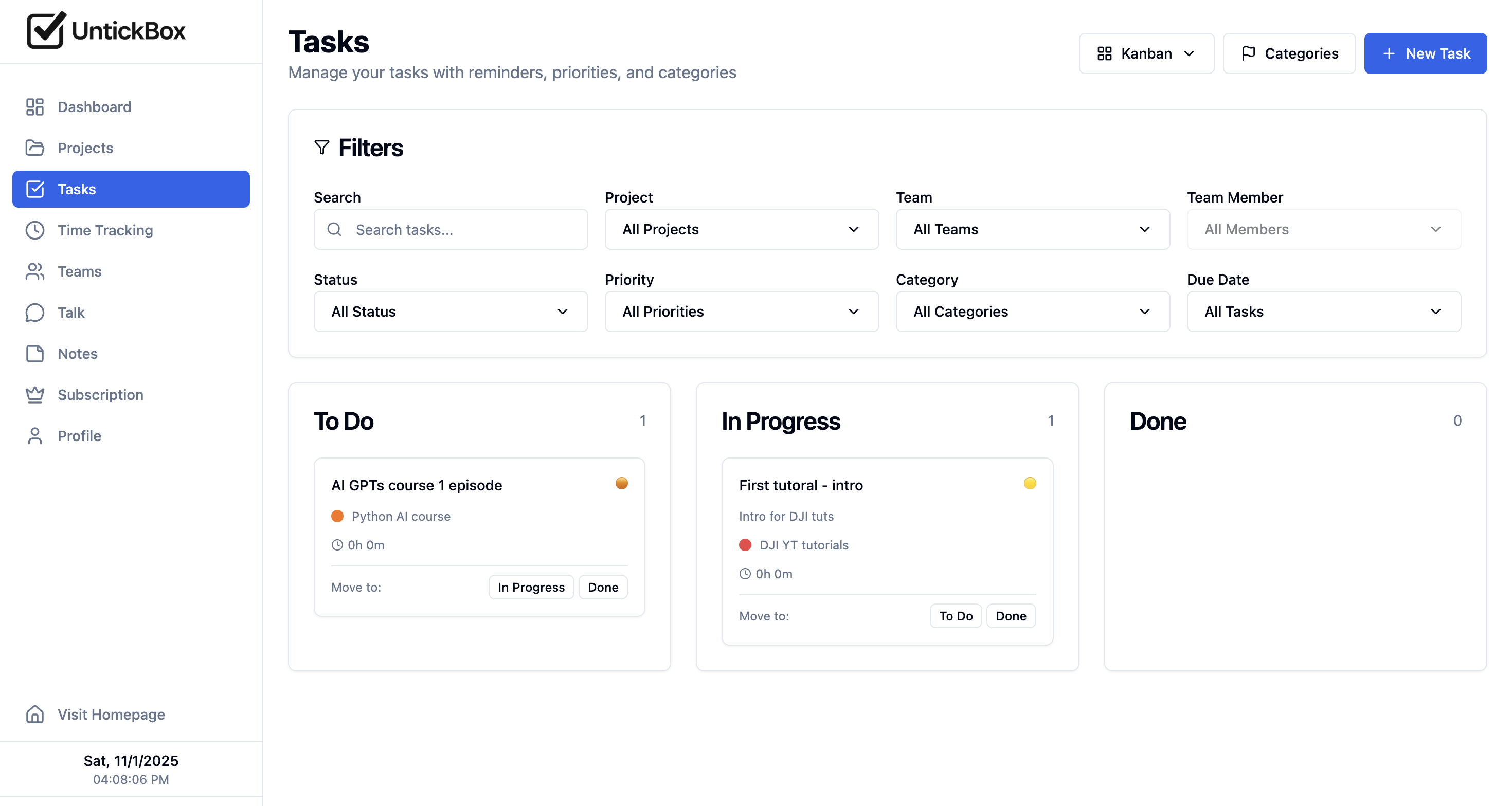 UntickBox - Screenshot 3 preview