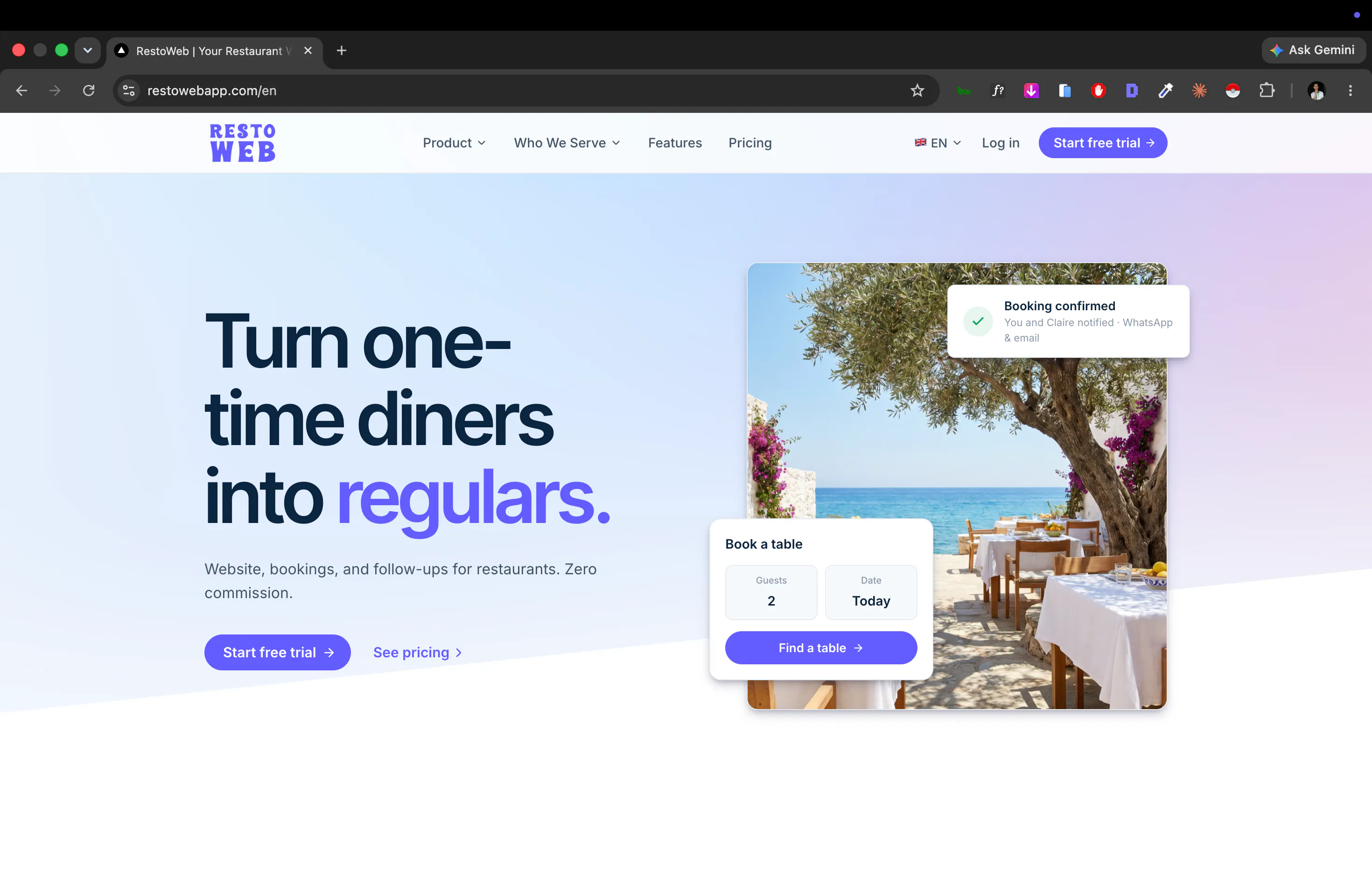 RestoWeb gallery image