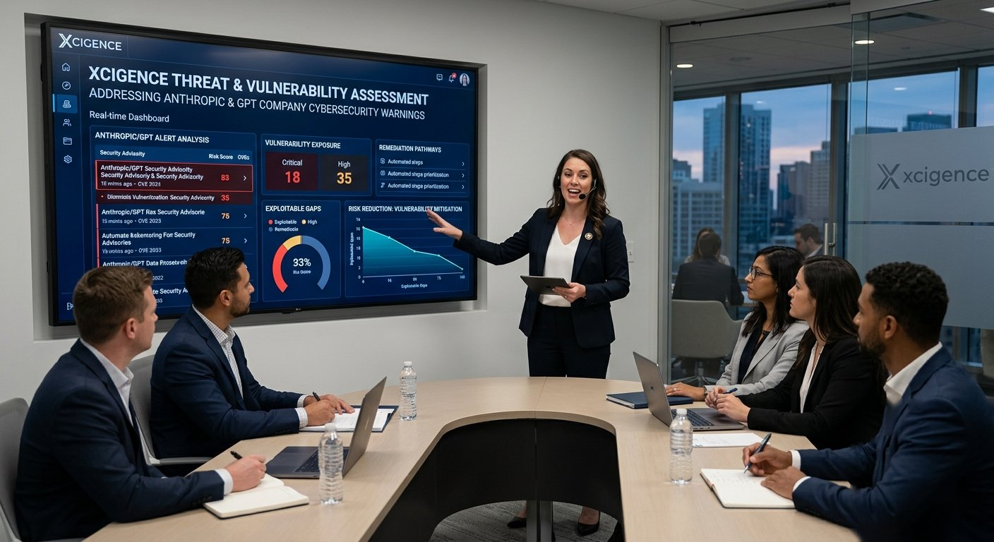 Xcigence AI-powered Cyber Risk Score