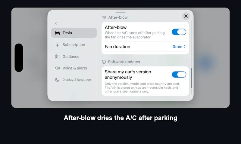 TeCluster for Tesla screenshot 6