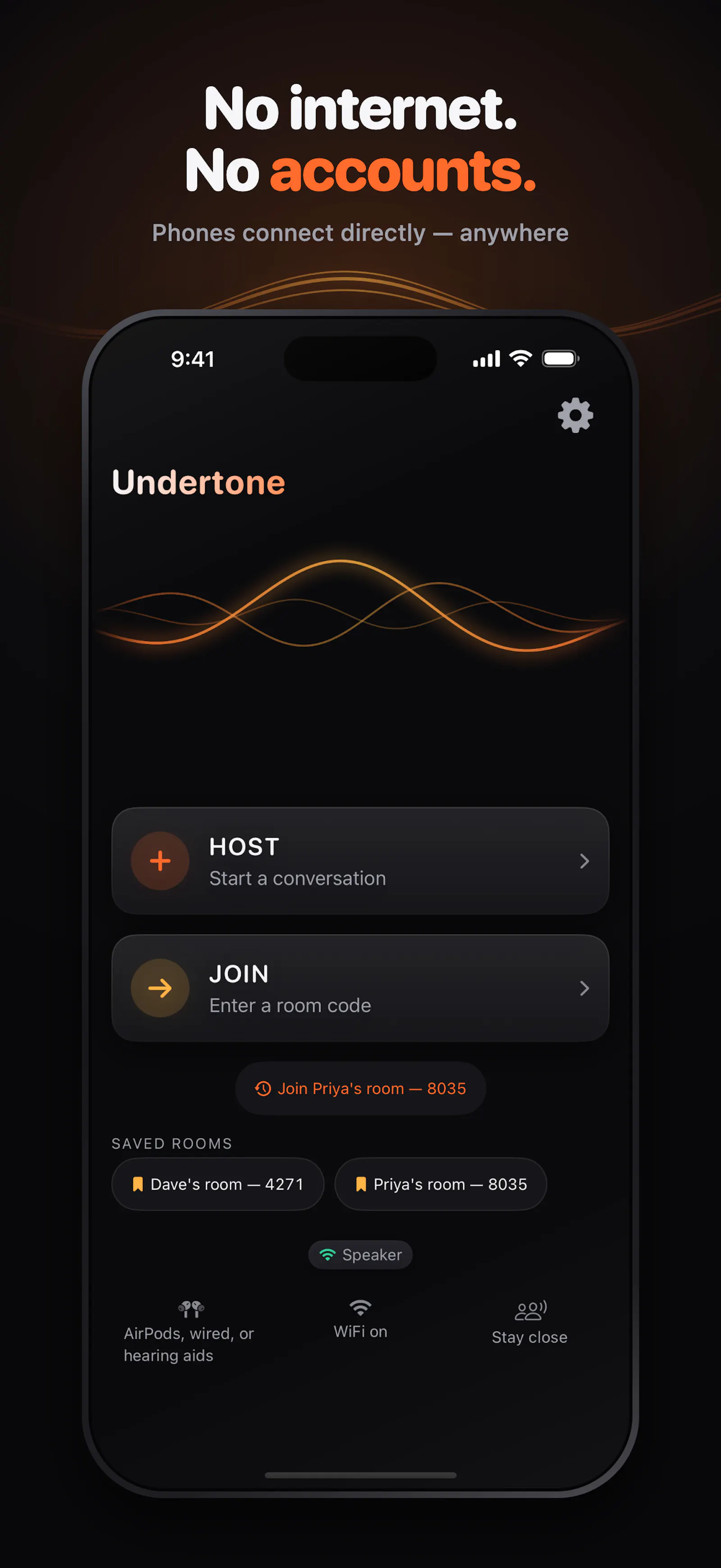 Undertone screenshot 1