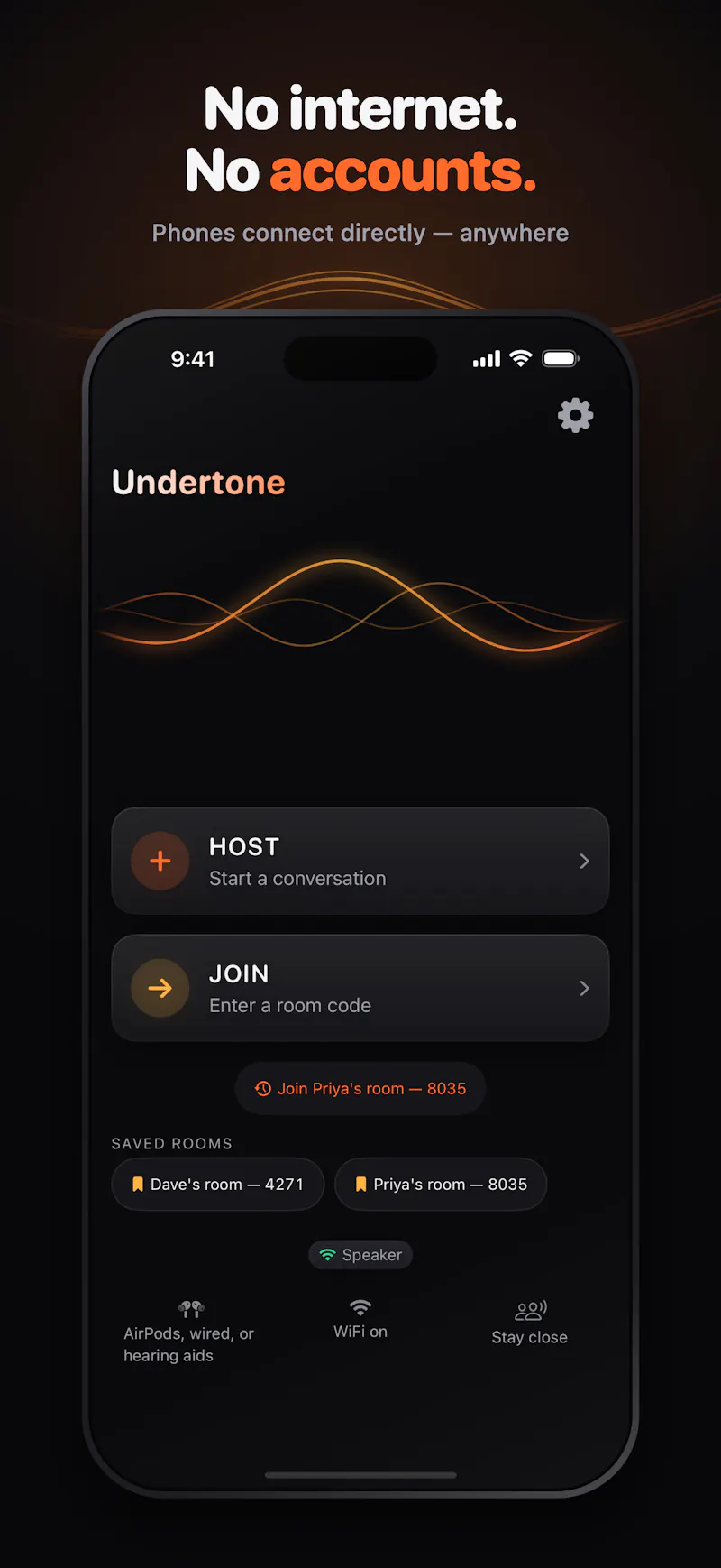 Undertone screenshot 1