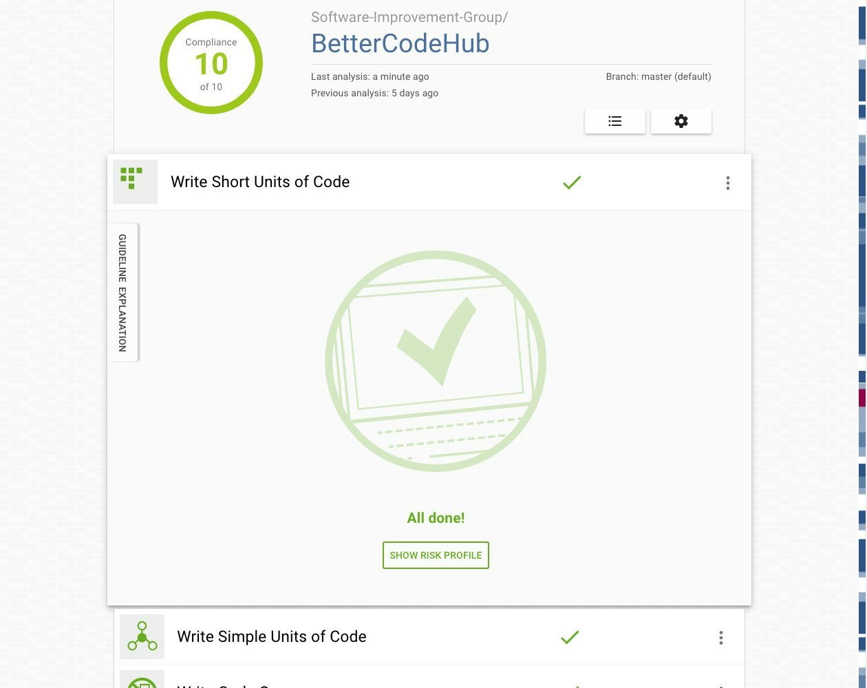 Better Code Hub gallery image