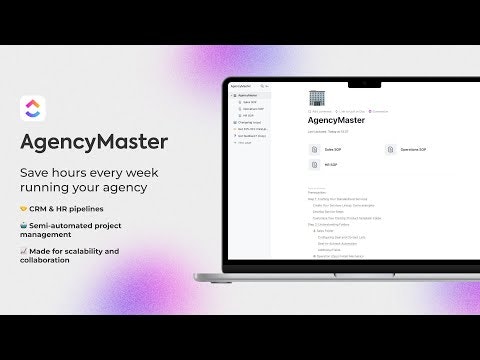 startuptile AgencyMaster-Save hours every week running your agency