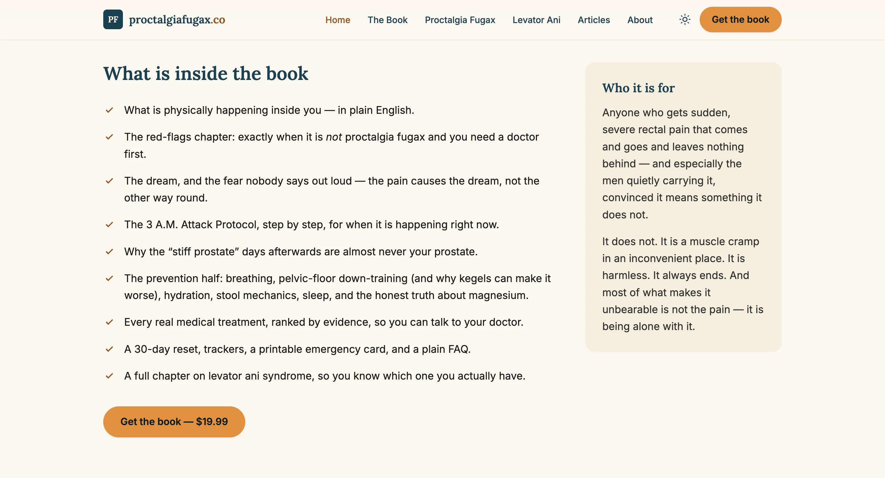 Proctalgia Fugax Ebook: For Rectal Pain gallery image