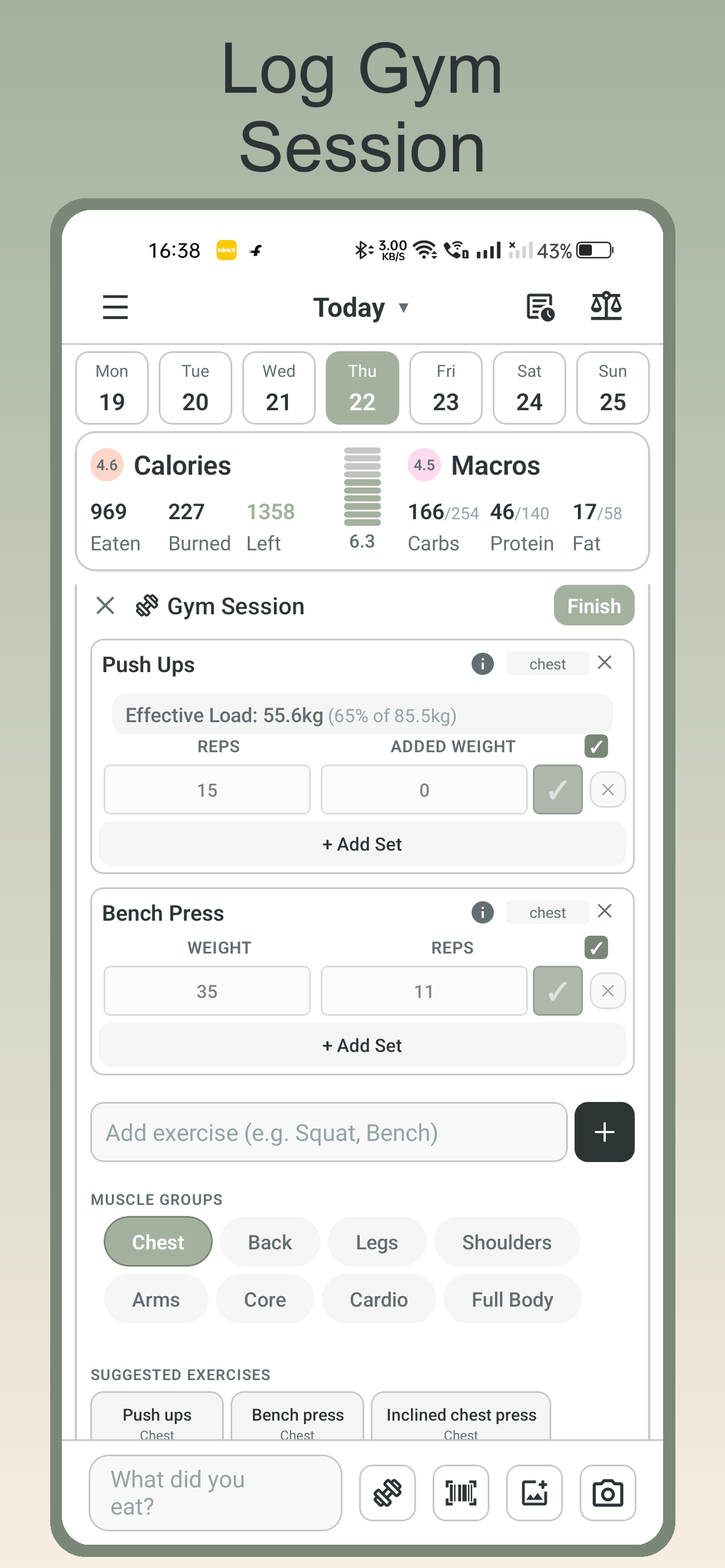 Caloriva - Screenshot 3 showing product features and functionality