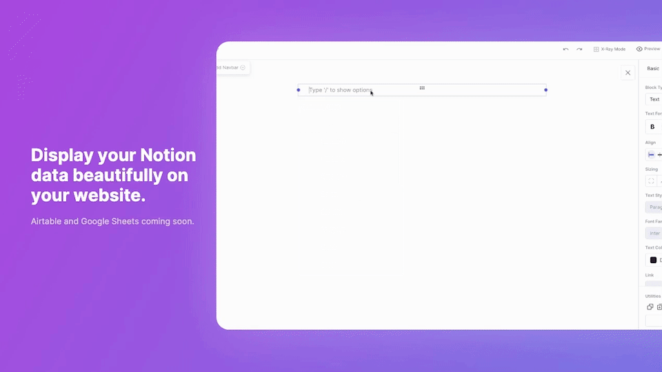 TypedReam CMS - Покажите данные о своем понятии красиво на вашем сайте, без кода медиа 3