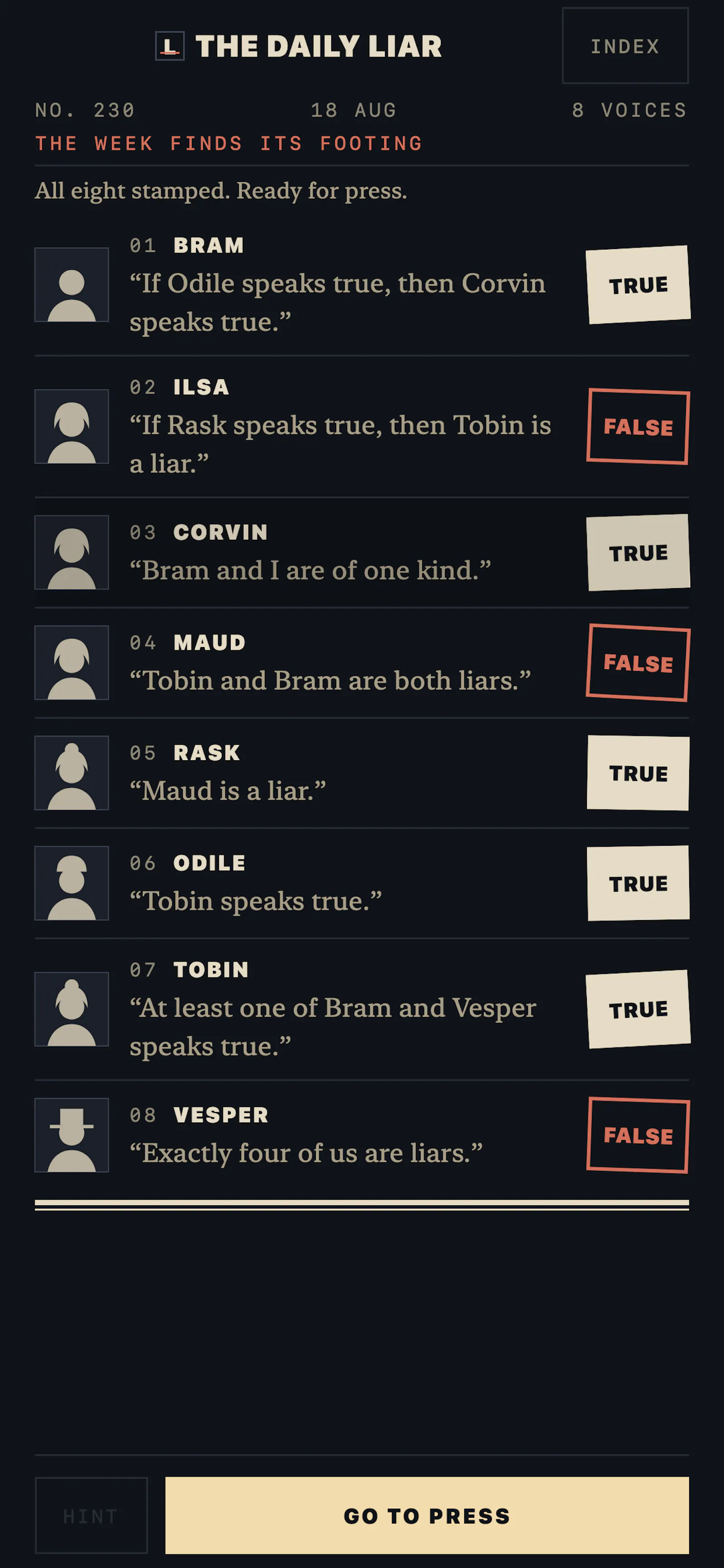 The Daily Liar screenshot 3