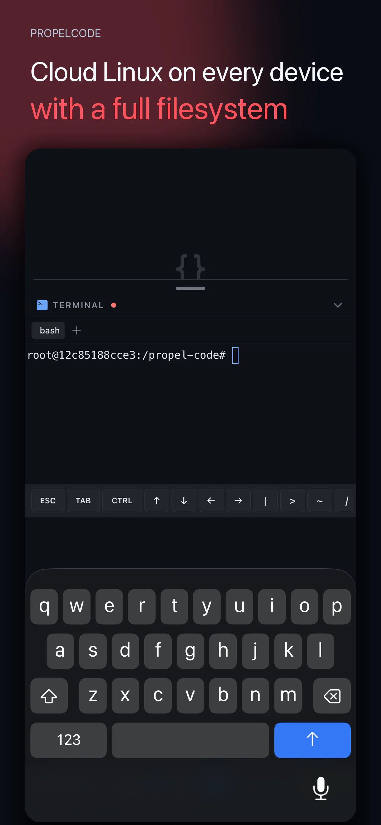 PropelCode: Your IDE, In Your Pocket gallery image
