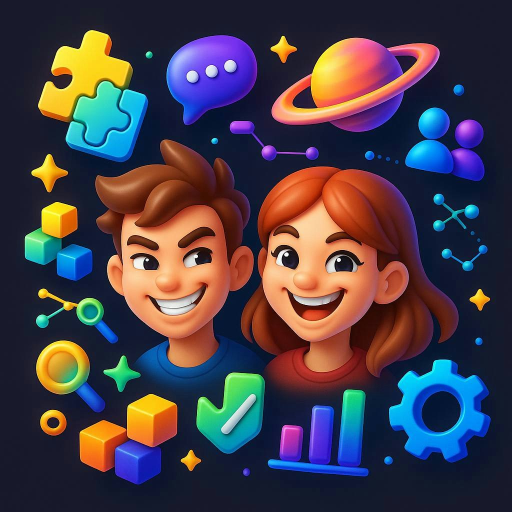 Flamba Tweens Knowledge Clicks - Product Hunt launch logo and brand identity