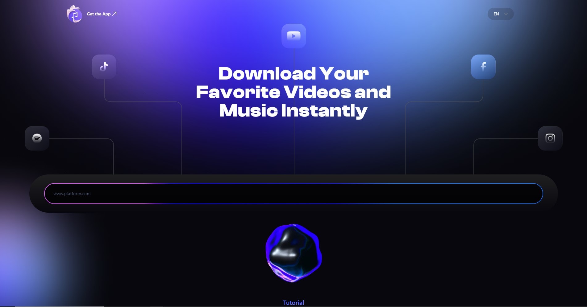 음파 - FAST & SAFE 다운로드 : YT, Tiktok, Insta, FB, Spotify, 4K 미디어 5