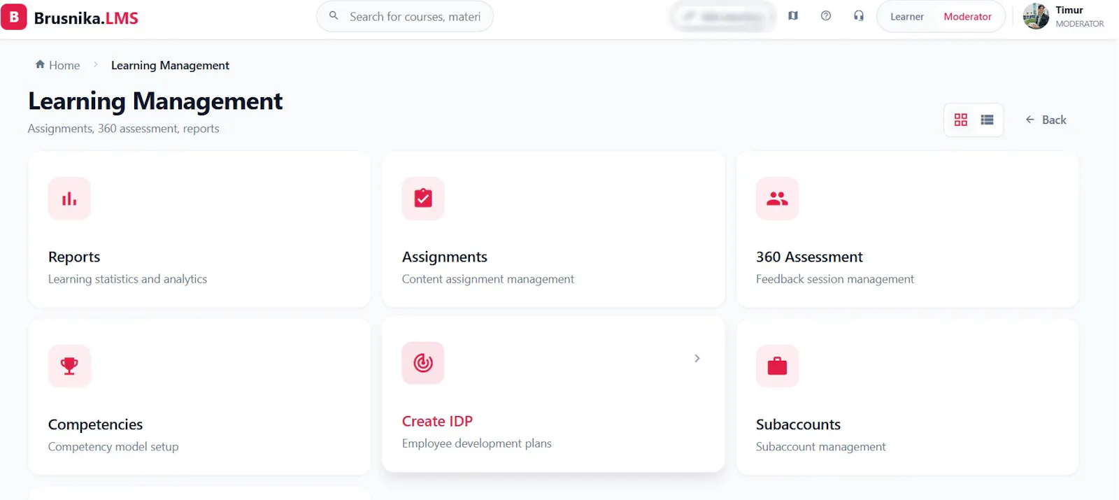 Brusnika.LMS screenshot 3