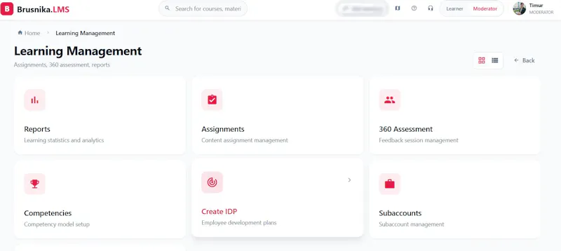 Brusnika.LMS screenshot 3