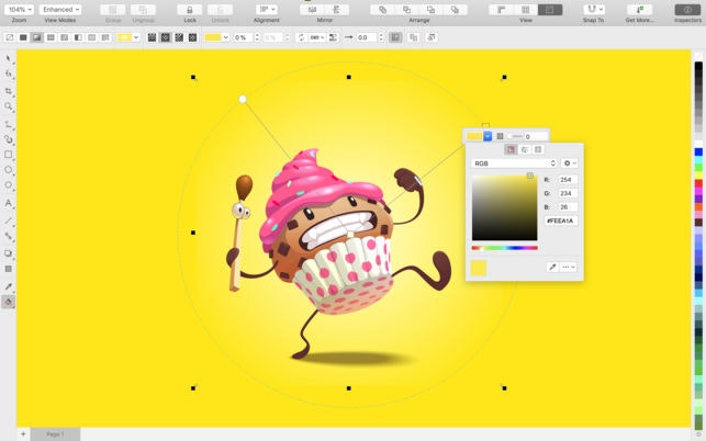 CorelDRAW Graphics Suite 2019 For Mac gallery image