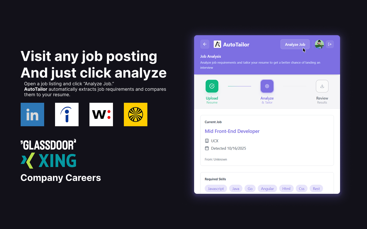 AutoTailor - Screenshot 3 showing product features and functionality