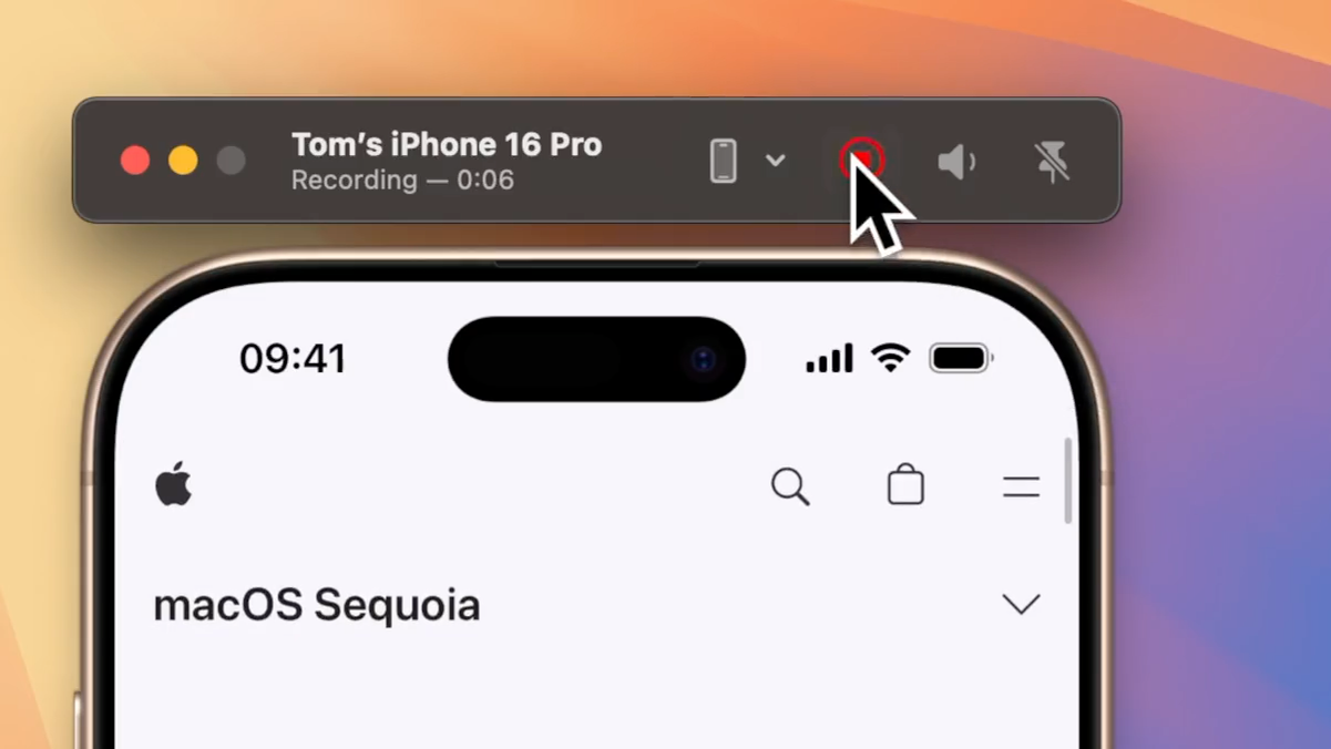 startuptile Bezel 2.0-Polished recordings and live demos of any iPhone on Mac