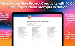 10,000+ Side Project Ideas Prompts  media 2