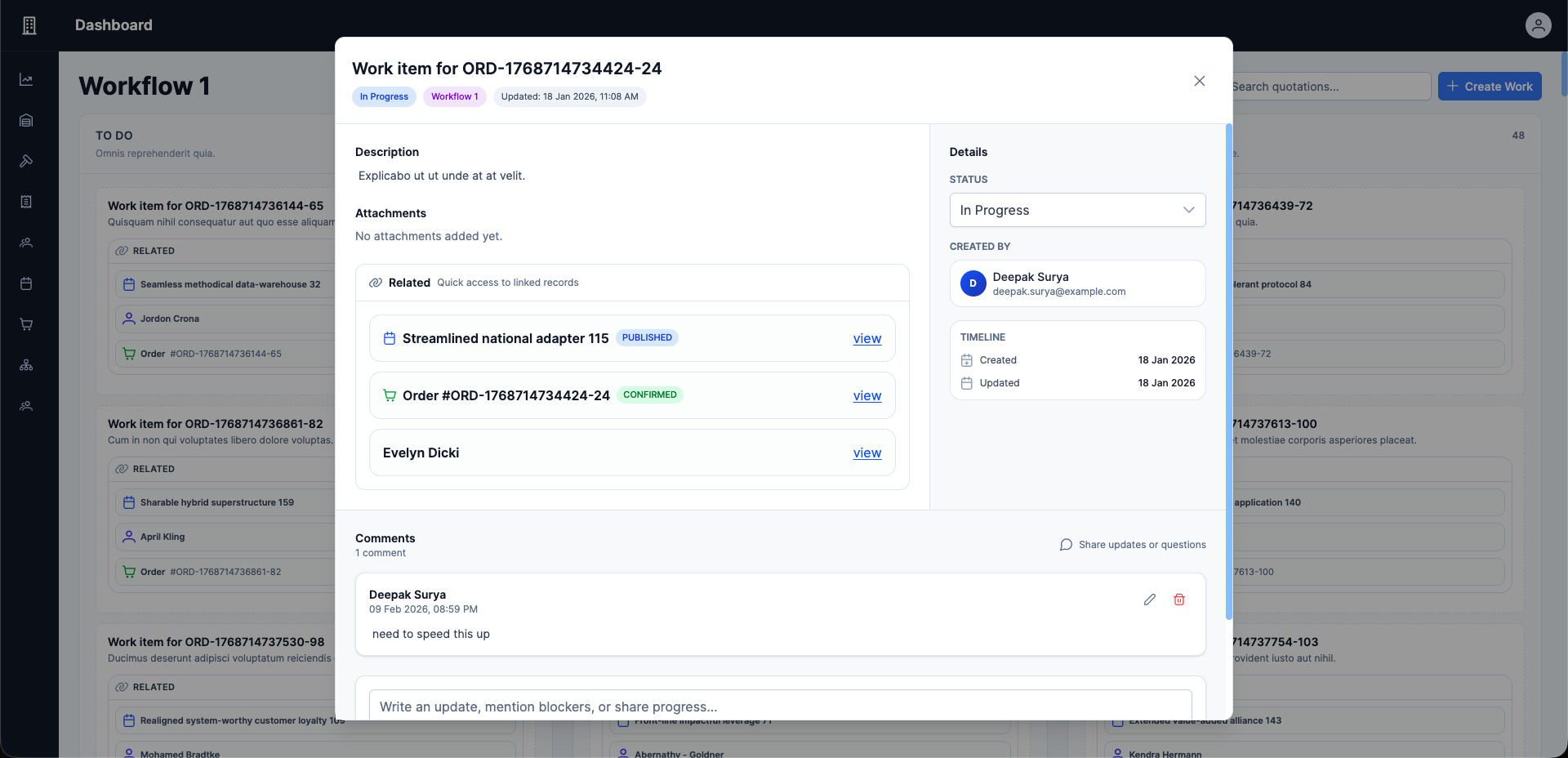 EventsA2Z - Screenshot 5 showing product features and functionality