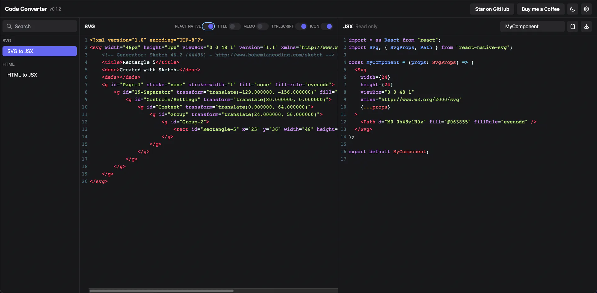 Code Converter