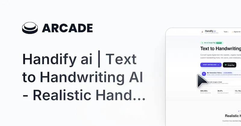 Handify ai screenshot 2