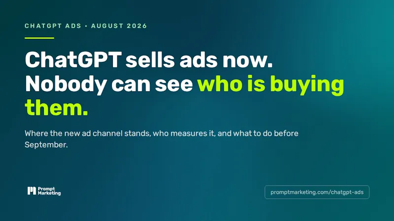 PromptAds: ChatGPT Ads Library screenshot 1 (video preview)