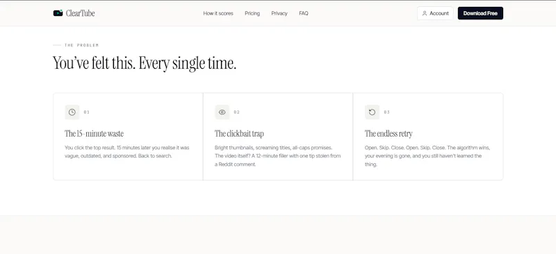 ClearTube screenshot 2