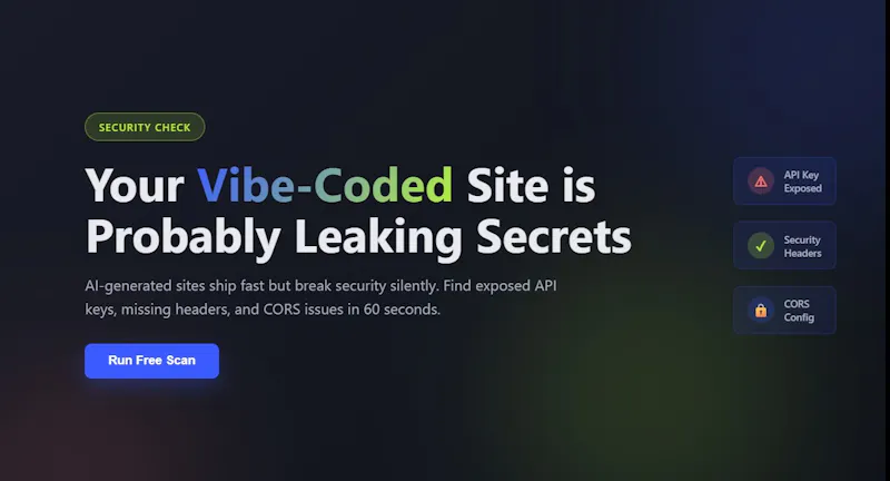 Vibe Inspector screenshot 1
