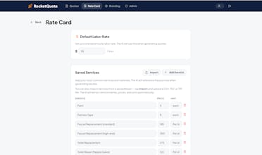 RocketQuote gallery image