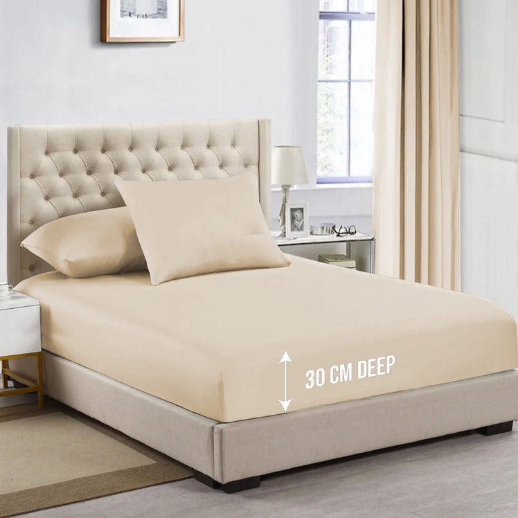 Deep Fitted Sheets 25cm, 30cm & 40cm gallery image