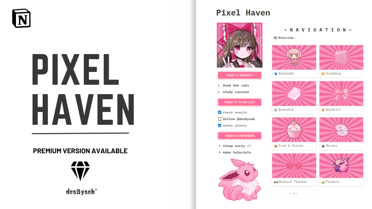 Média Pixel Haven 1