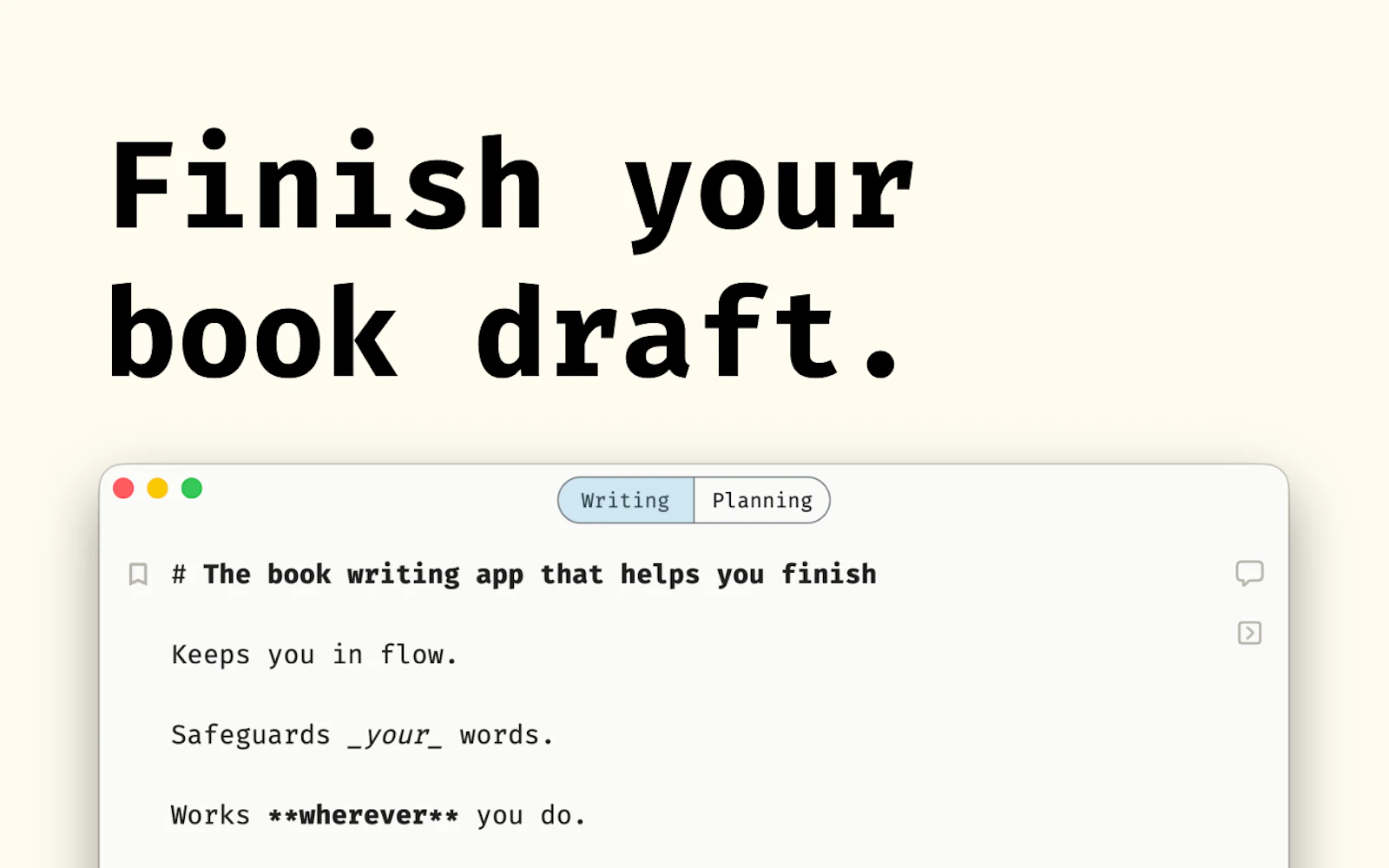 Epilogue. Write novels, scripts & poetry screenshot 1