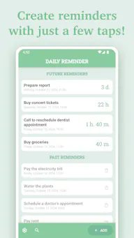 Daily Reminder: Timer, Planner