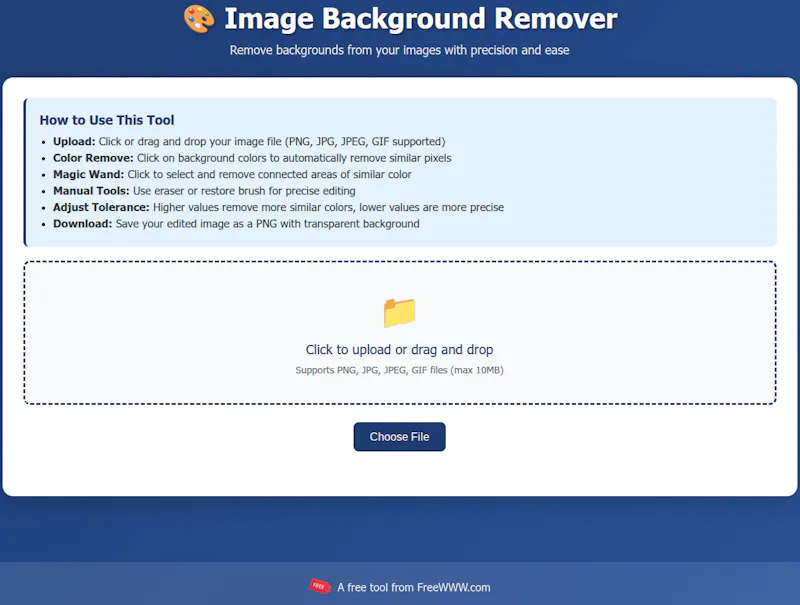 Free Background Remover screenshot 1