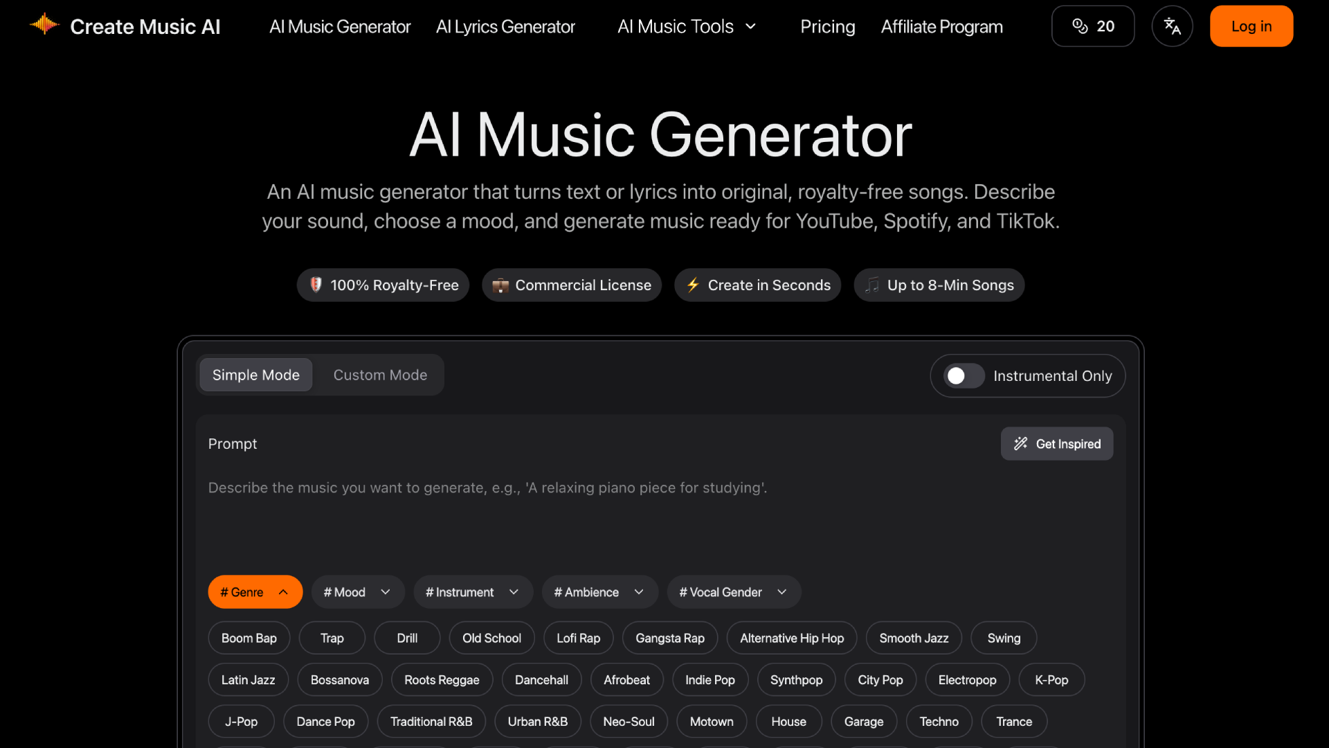 Create Music AI gallery image