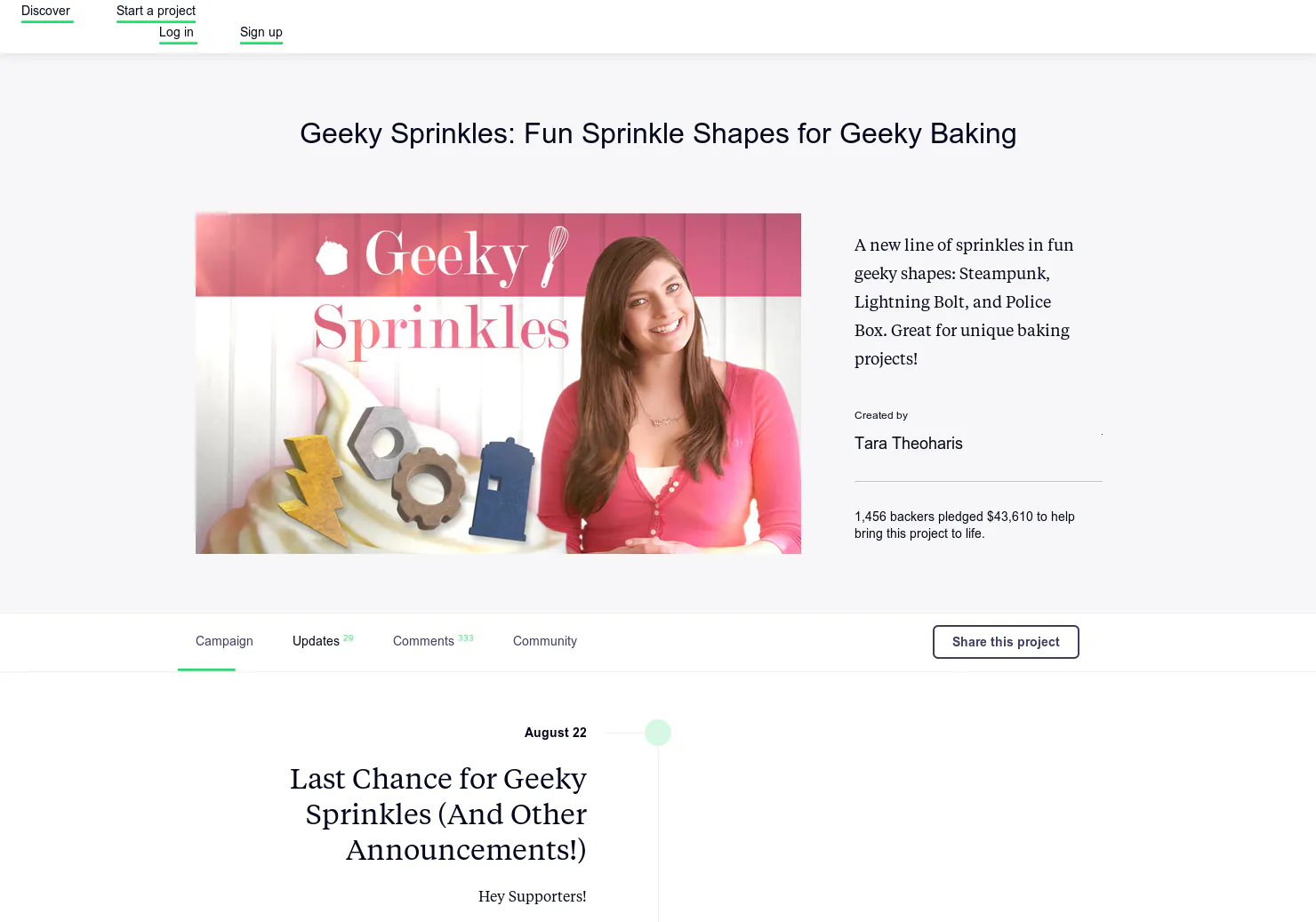 Geeky Sprinkles