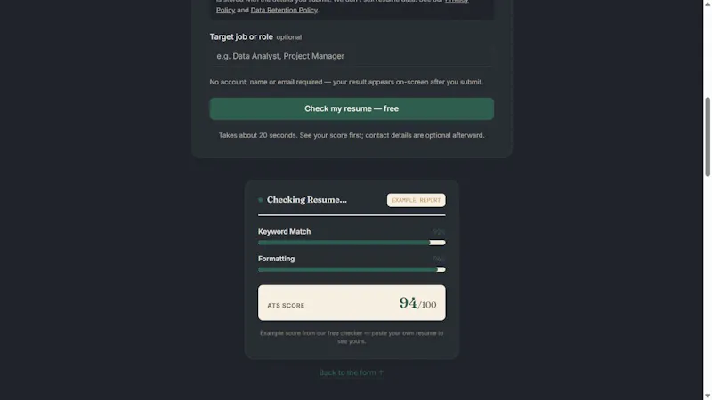 PixelDock Resume screenshot 2