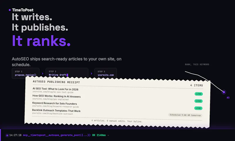 TimeToPost screenshot 3