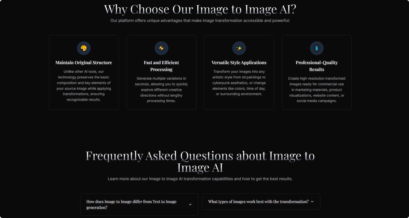Image to Image AI gallery image