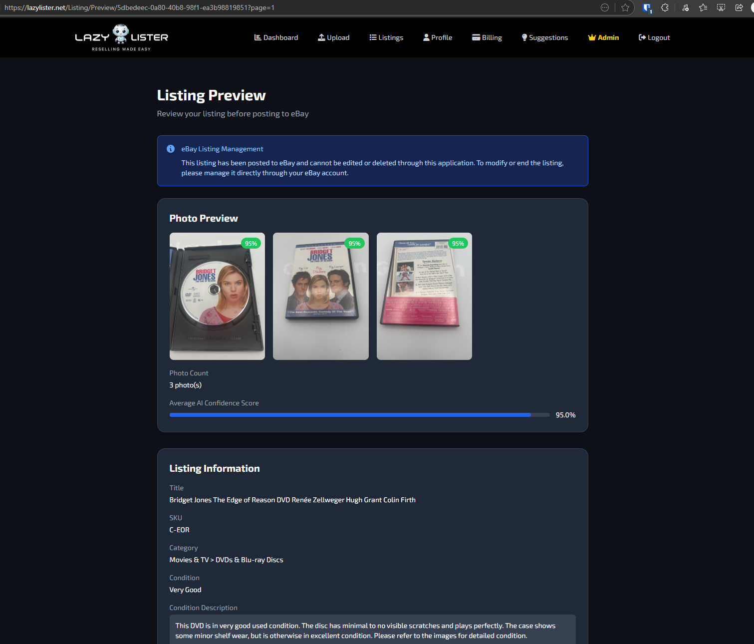 LazyLister.net media 4