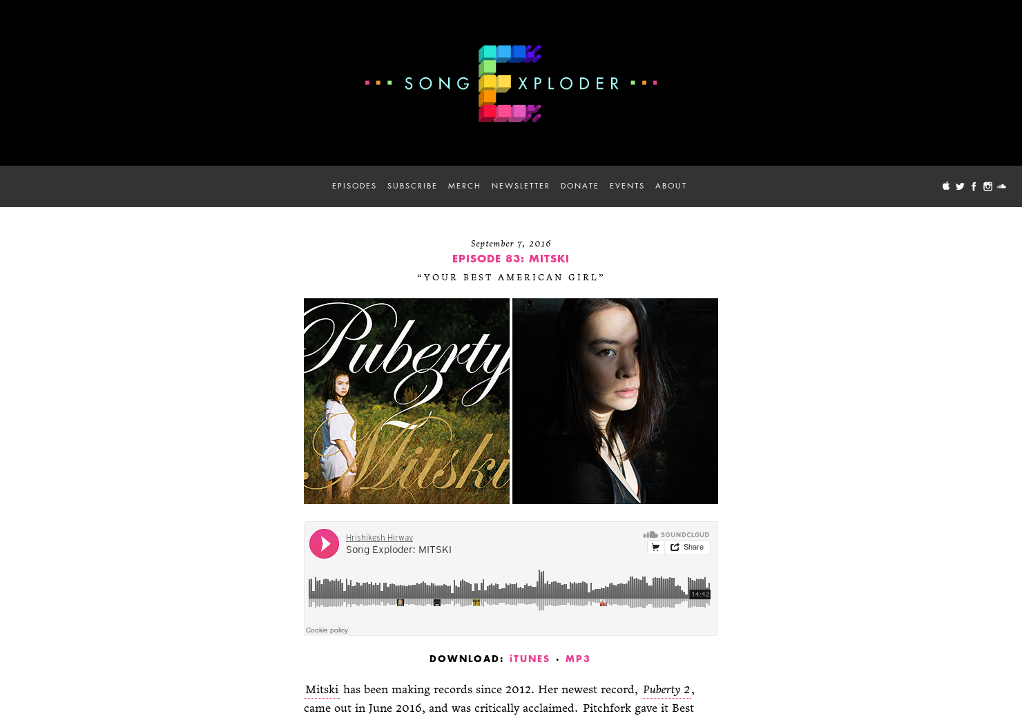 Song Exploder Podcast