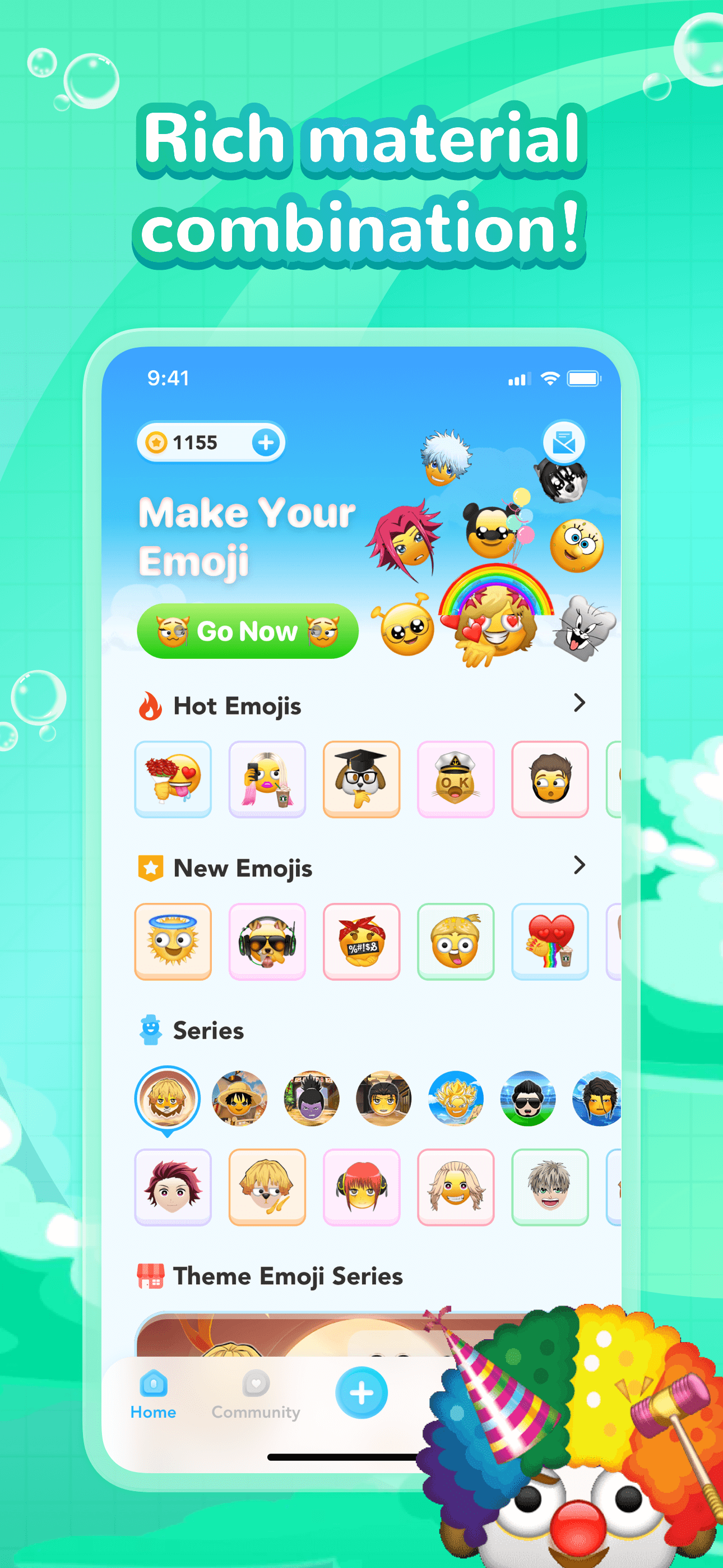 La aplicación de fabricante de emoji superior, dar vida a la vida. - Fabricante emojis únicos con temas geniales. media 3