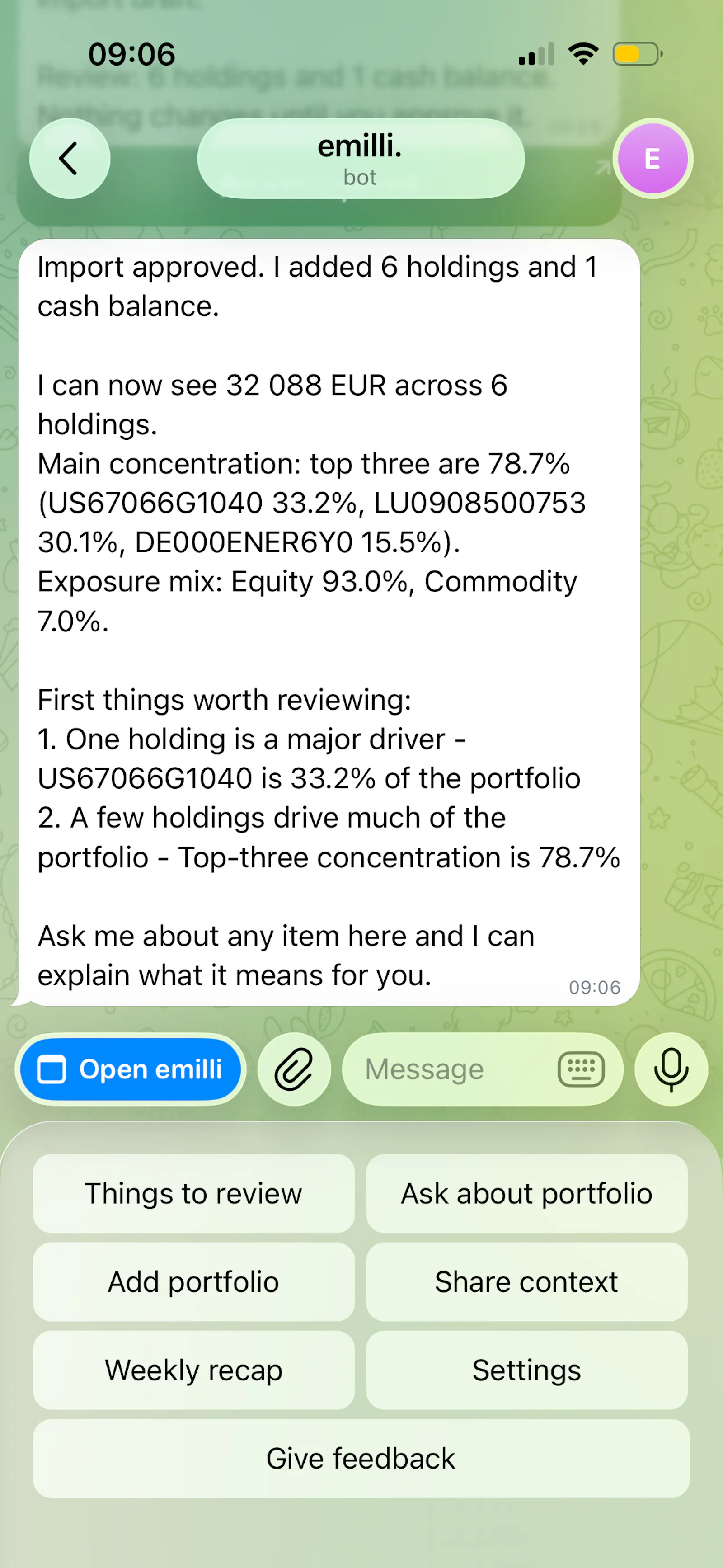 emilli. screenshot 3