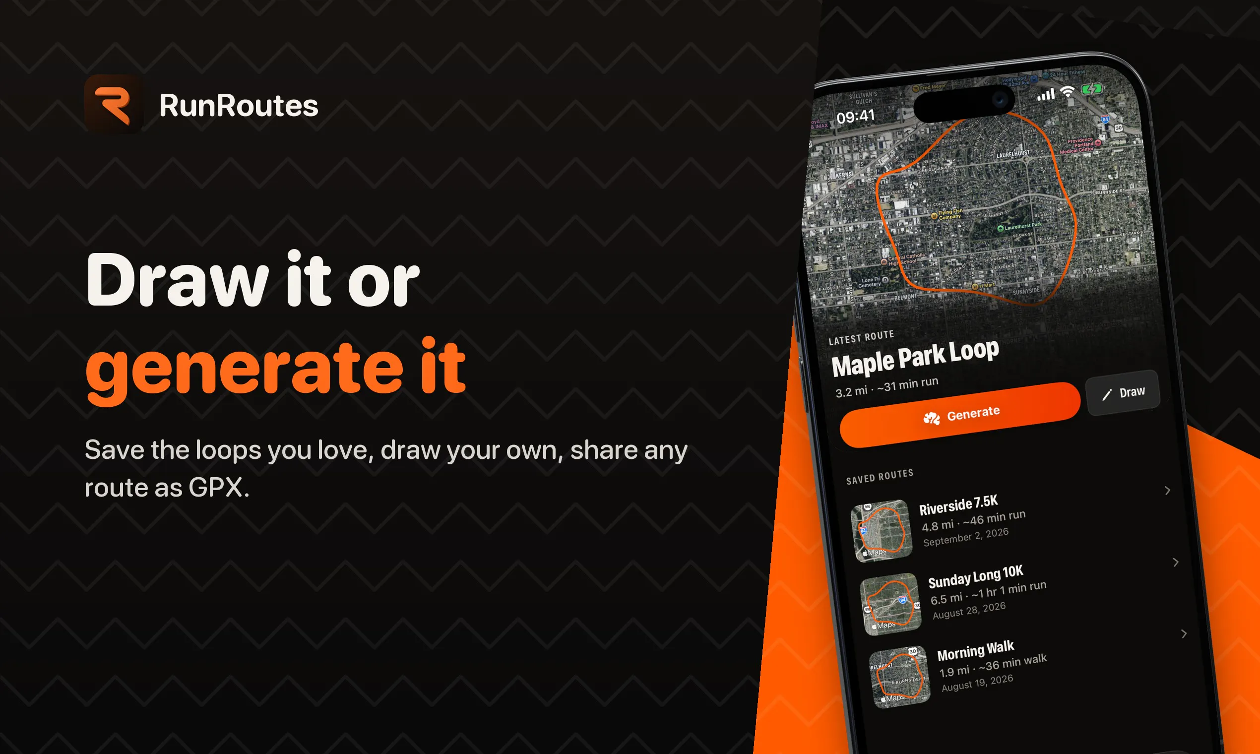RunRoutes gallery image