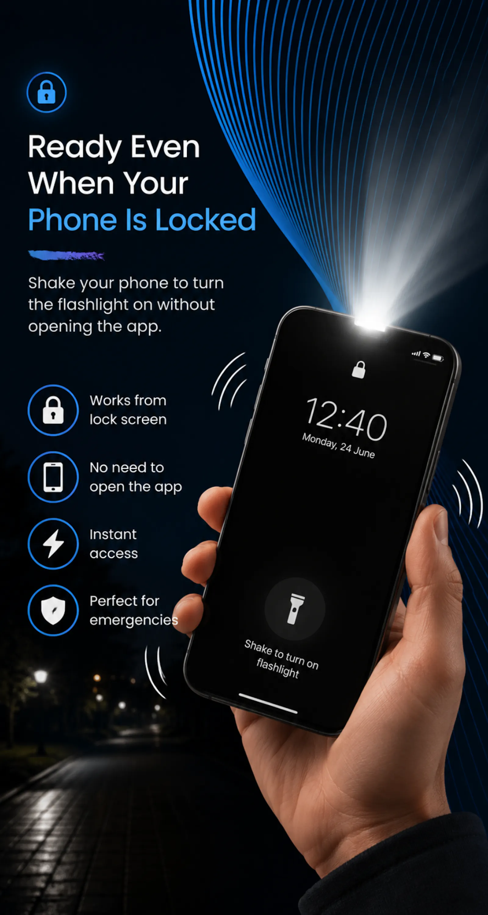 Shake Flashlight: Morse+Disco screenshot 8