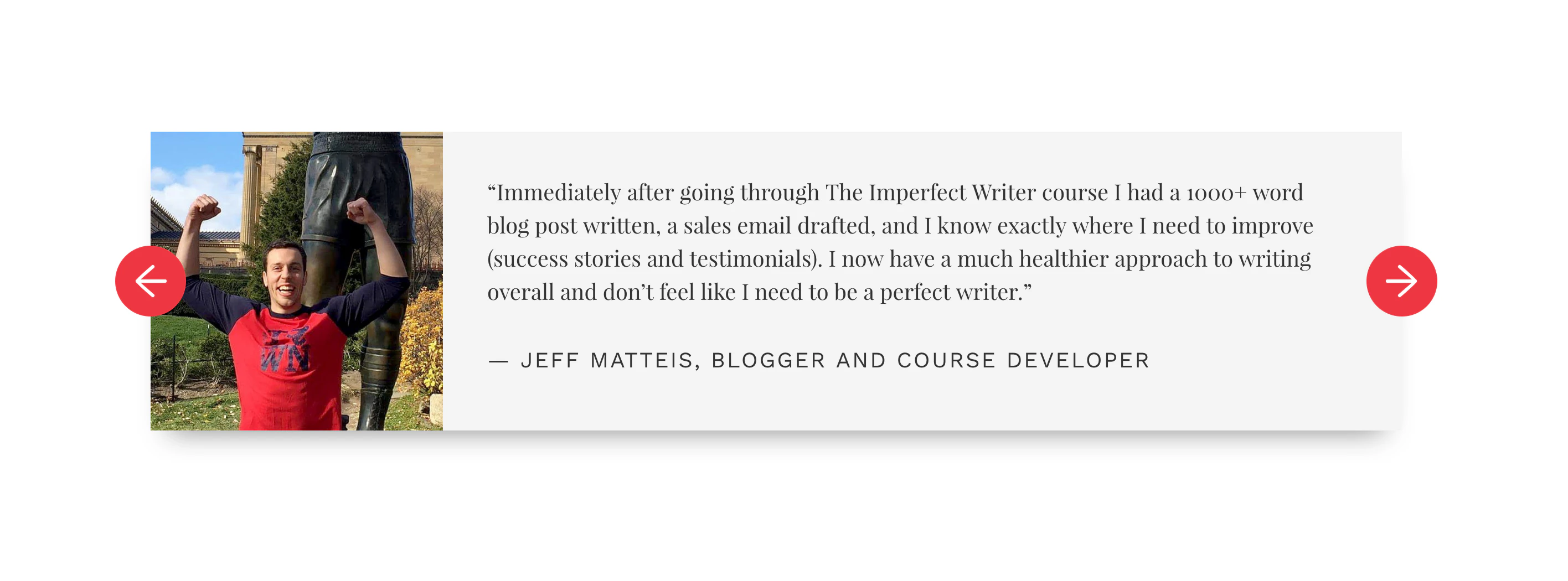The Imperfect Writer Image
