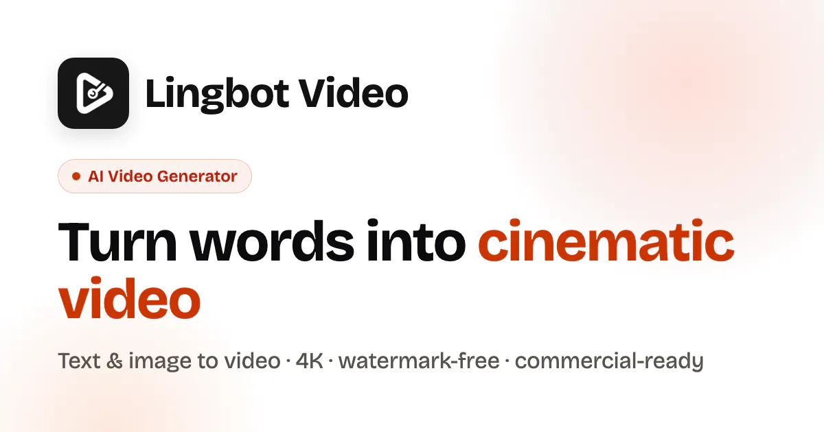 Lingbot Video gallery image
