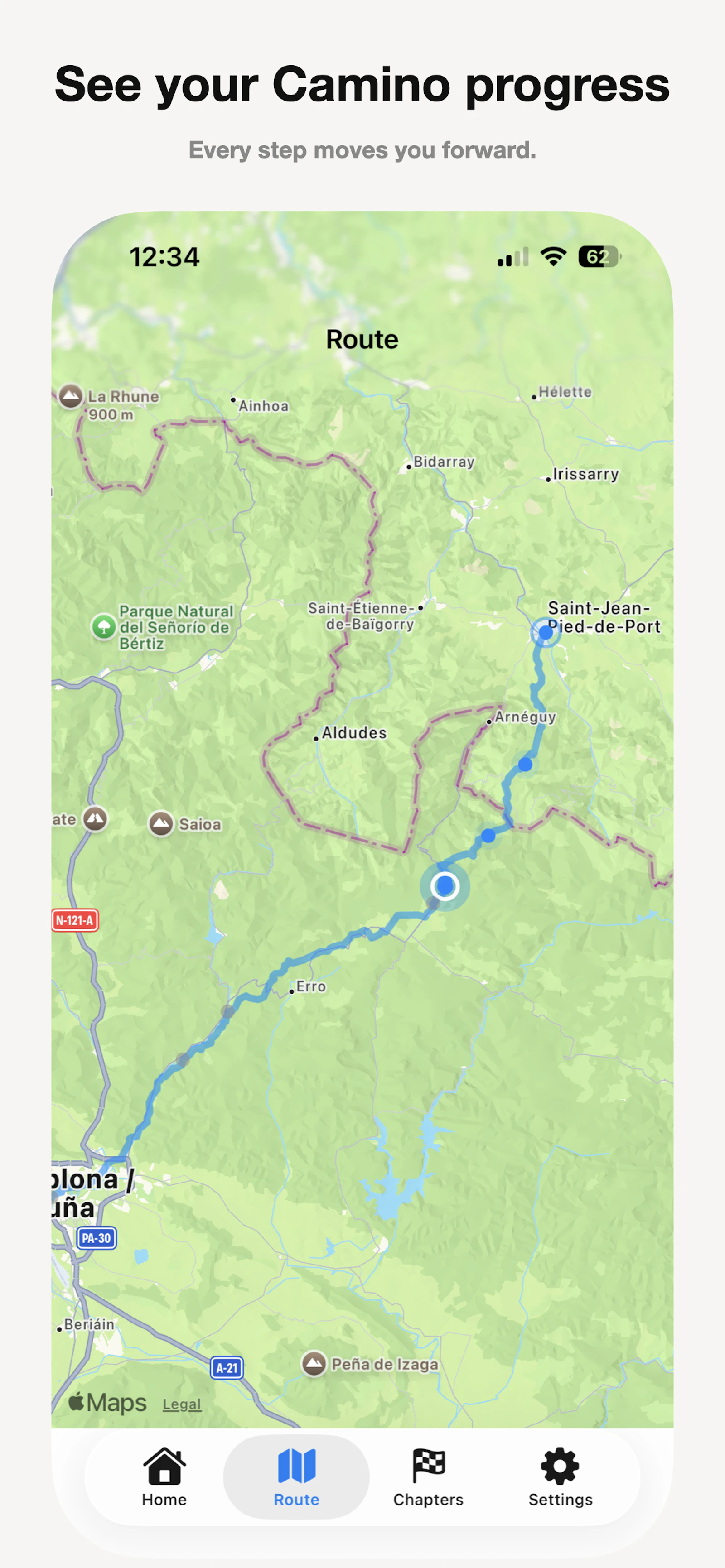 Camino Anywhere screenshot 2